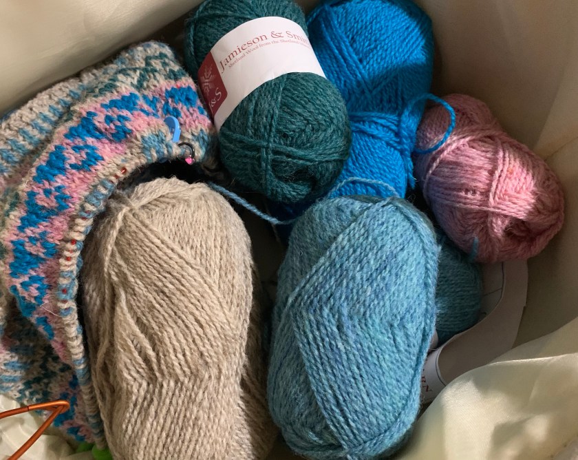Wool colors for Bonnie Isle Hat