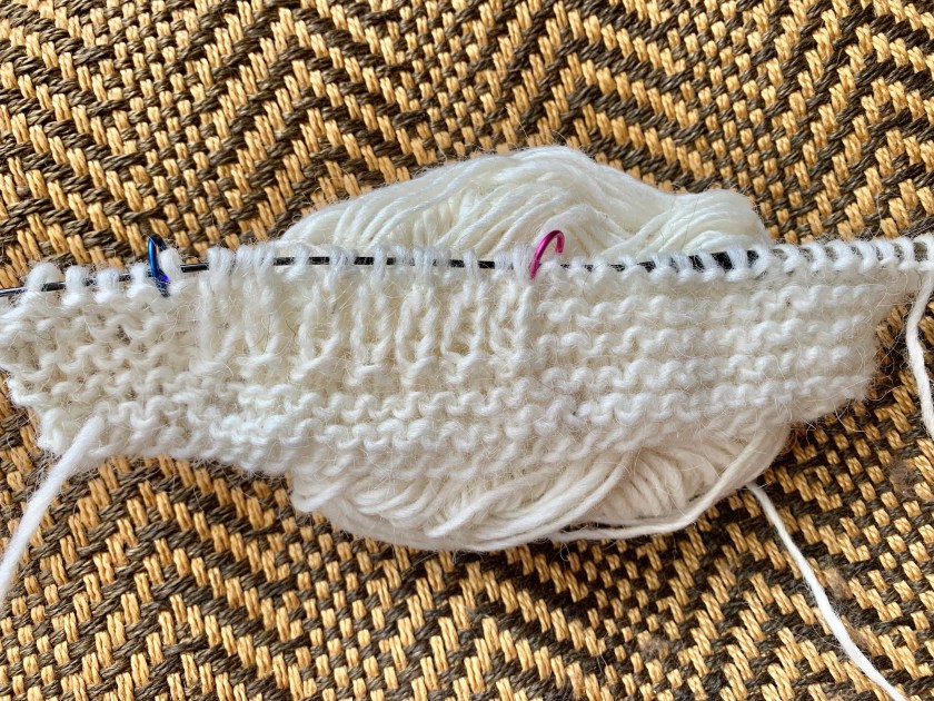 patterning for Wheat scarf