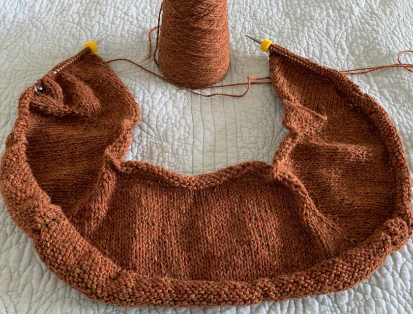 Construction of neckline