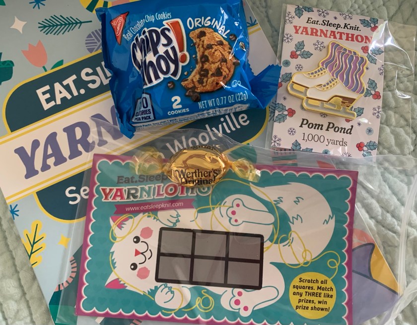 Little gifts from Eat, Sleep, Knit yarn shop