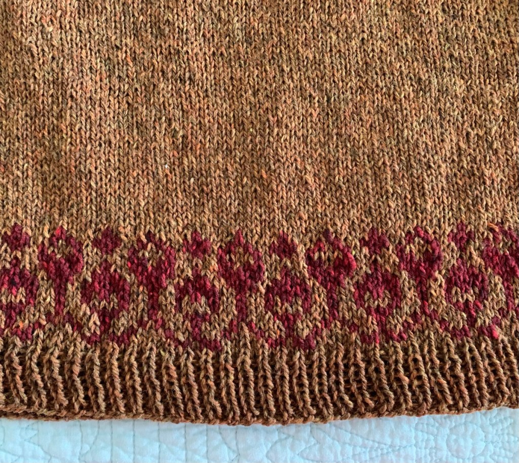 First ribbing on body