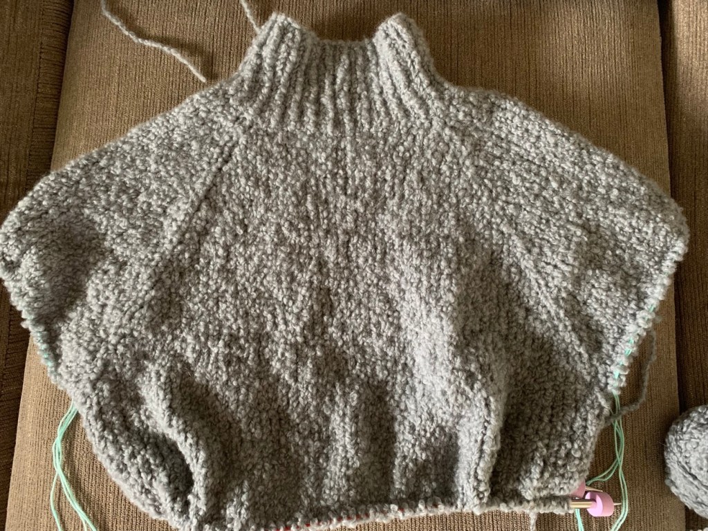 Venlig sweater pattern knitting body