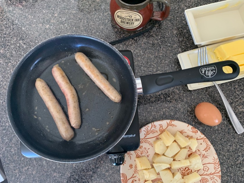 hurricane cooking breakfast