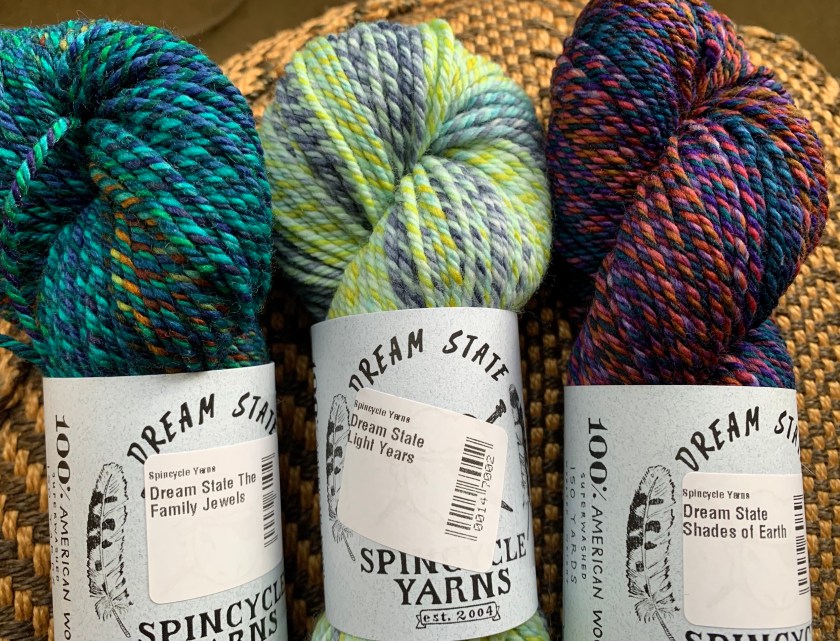 Spincycle Dream State worsted weight yarn skeins