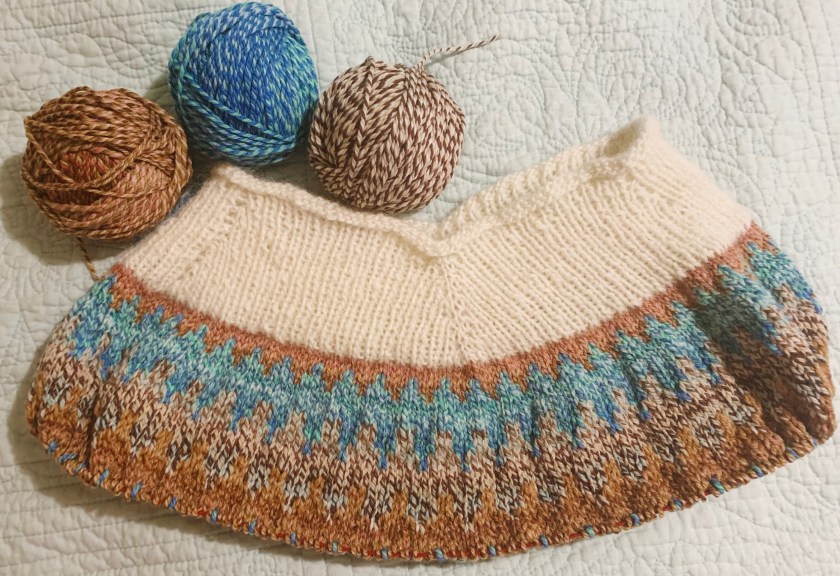 Easy V neck and yoke