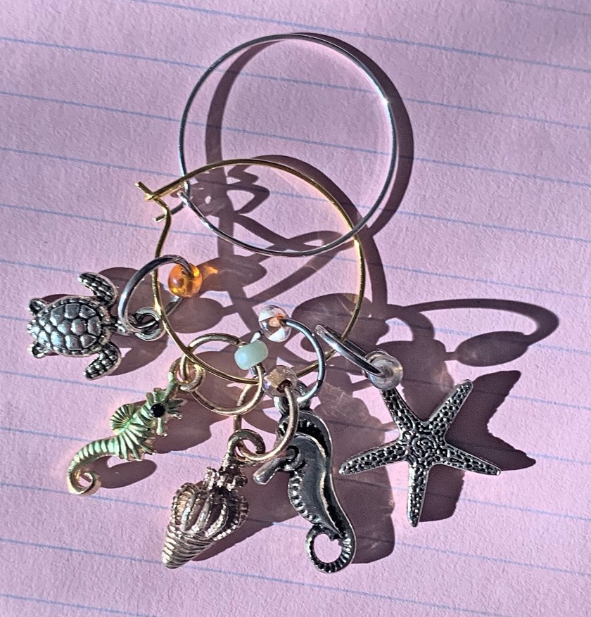 sea life stitch markers
