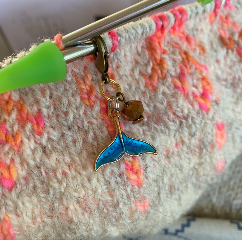 whale tail stitch marker