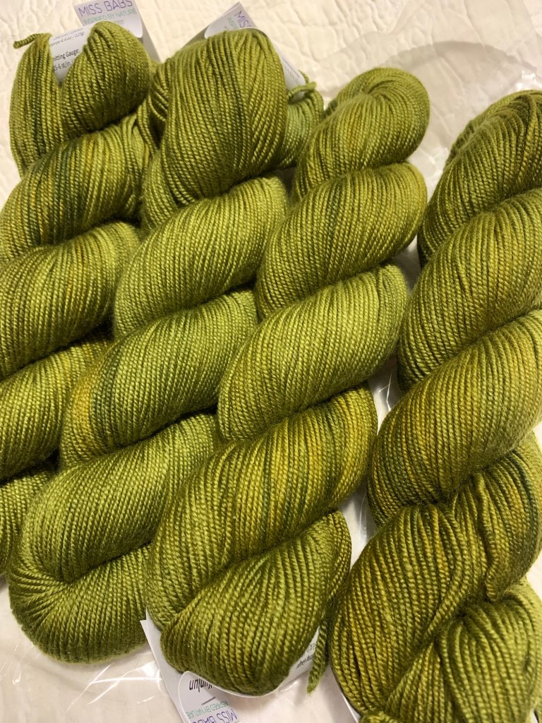 Kunlun yarn in Moss green