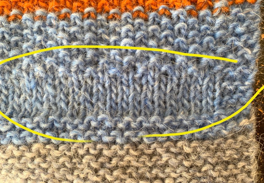 knitting stockinette