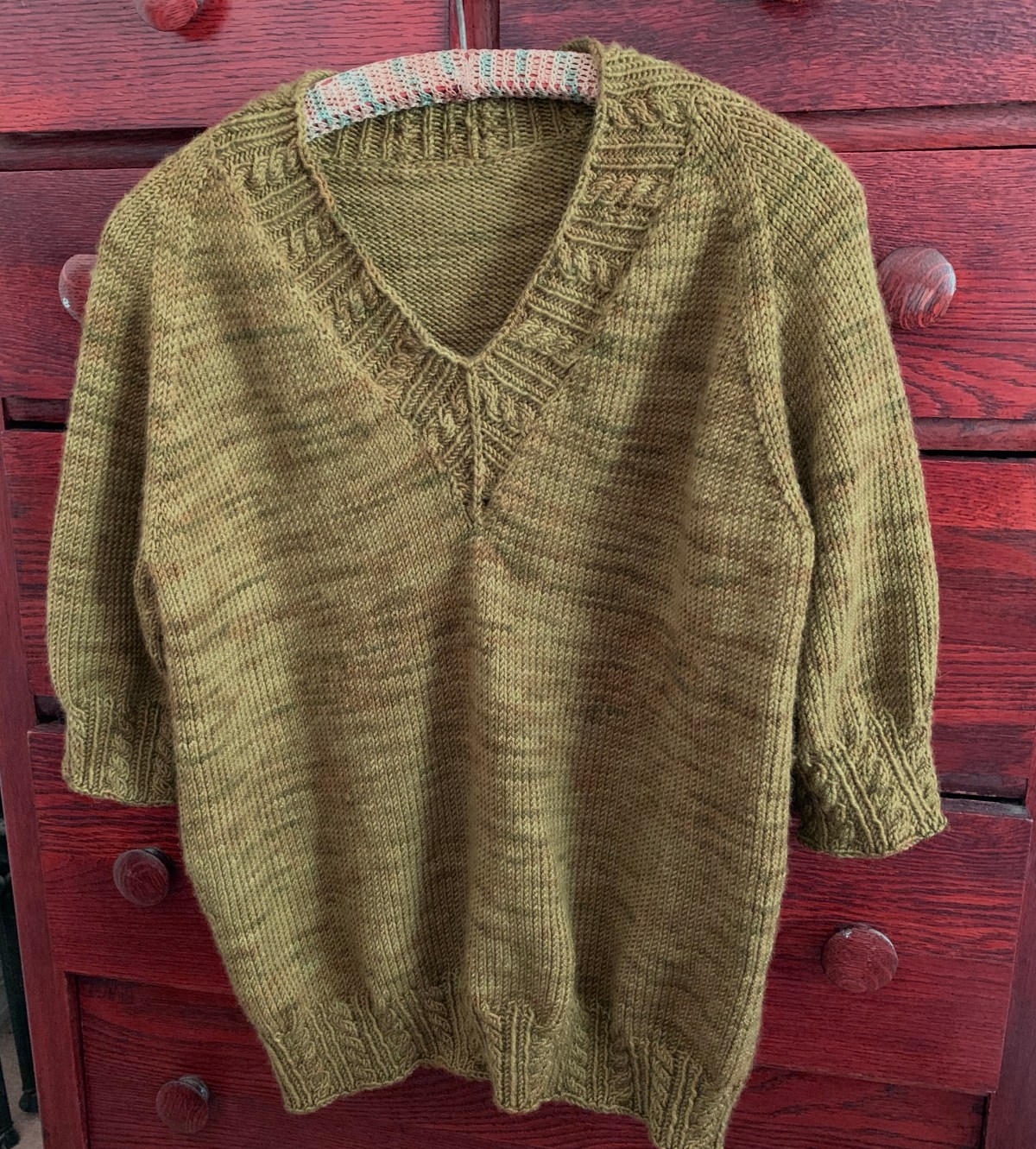 Finishing Up the Arco Iris Sweater&nbsp;Pattern