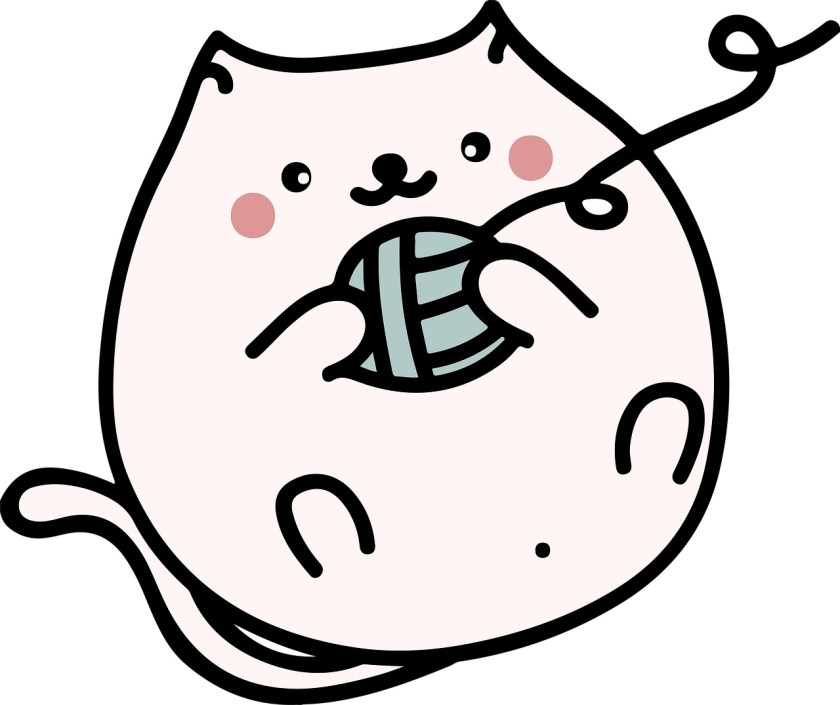cat and yarn image