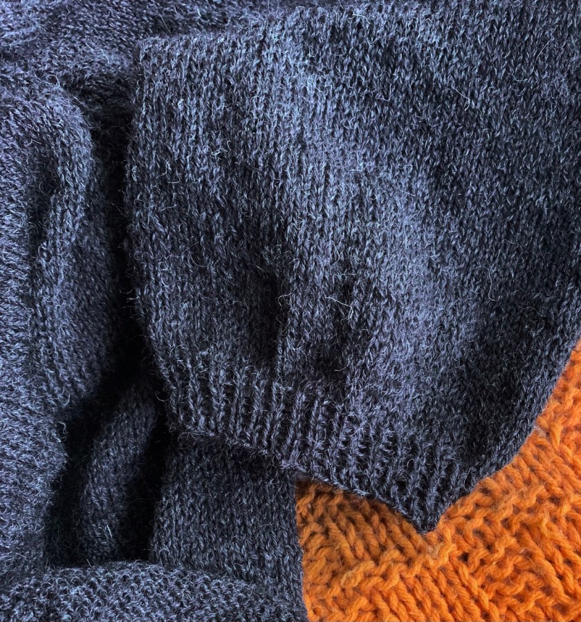 knitting sleeve cuff