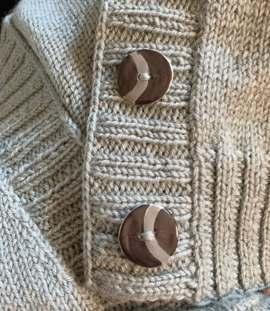 How To Sew Buttons on Knitting – New England's Narrow Road