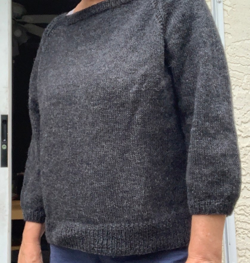 Blueberry Vodka Lemonade sweater knitting pattern