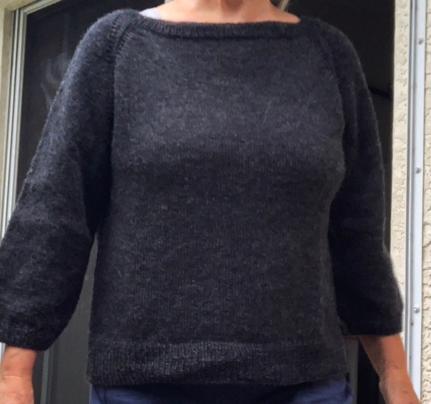 Blueberry Vodka Lemonade sweater knitting pattern