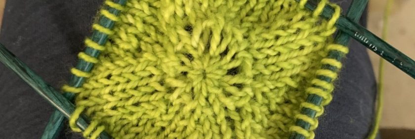 Knit stitches on dons