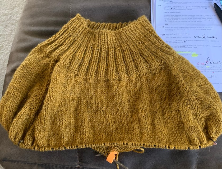 pullover hand knit sweater