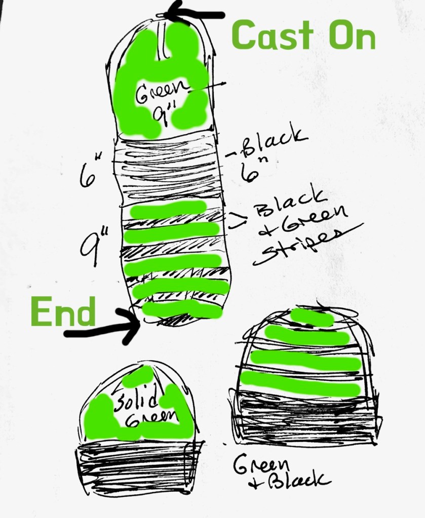 Musselburgh hat drawing