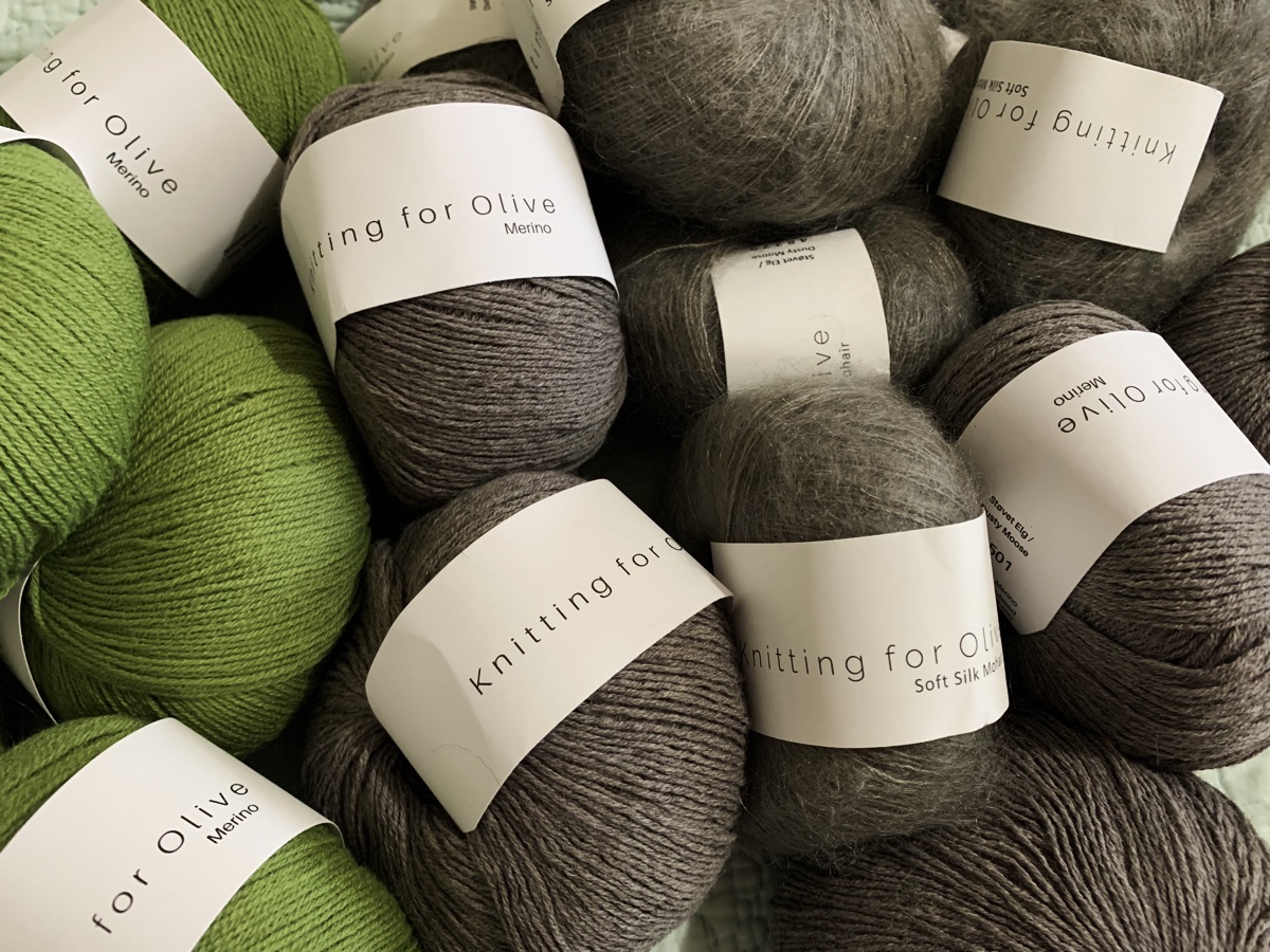 Knitting for Olive yarn collection
