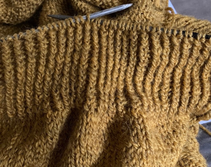 twisted rib knitting