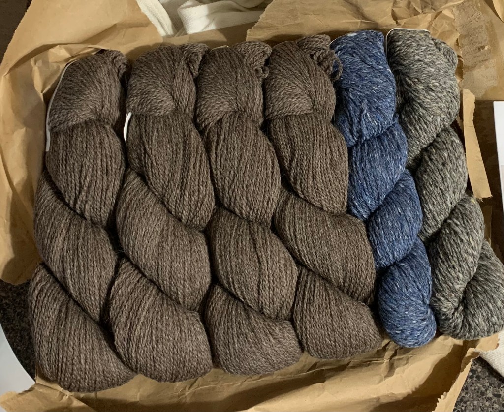 wool yarn skeins