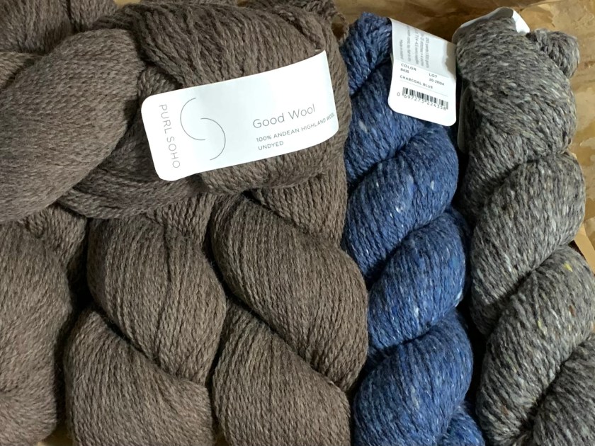 Purl Soho yarn skeins