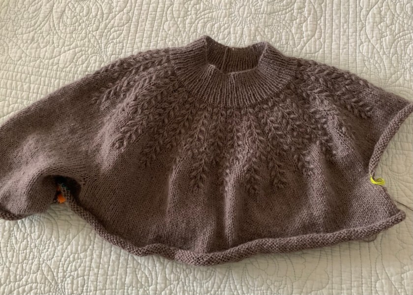 Field sweater knitting