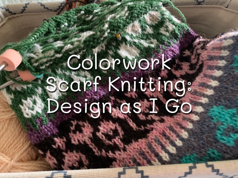 Creative Colorwork Scarf Knitting: Designing Repeating&nbsp;Patterns