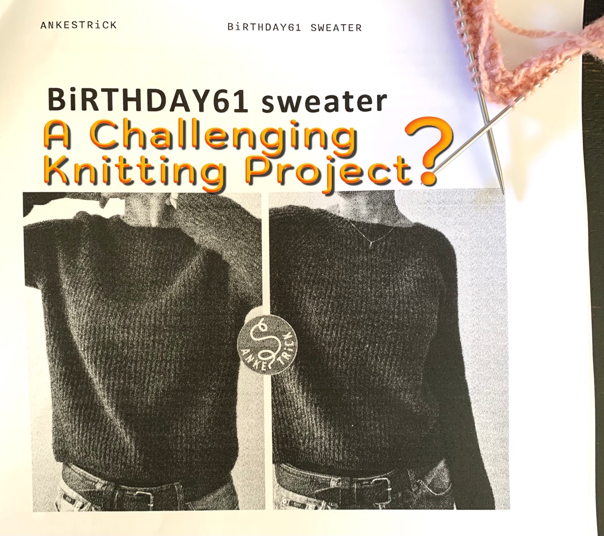 Birthday 61 Sweater Pattern Could Be a Challenging&nbsp;Knit
