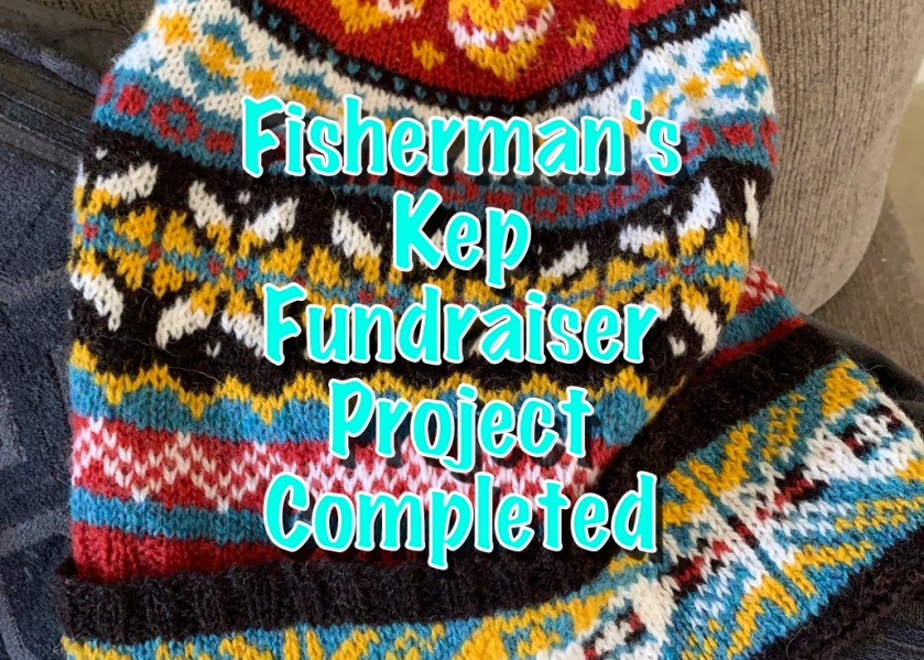 Fishermans Kep knitting completed