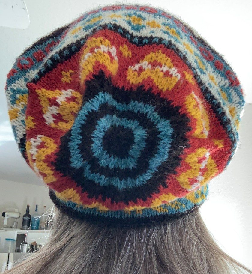 Fishermans kep fair isle hat