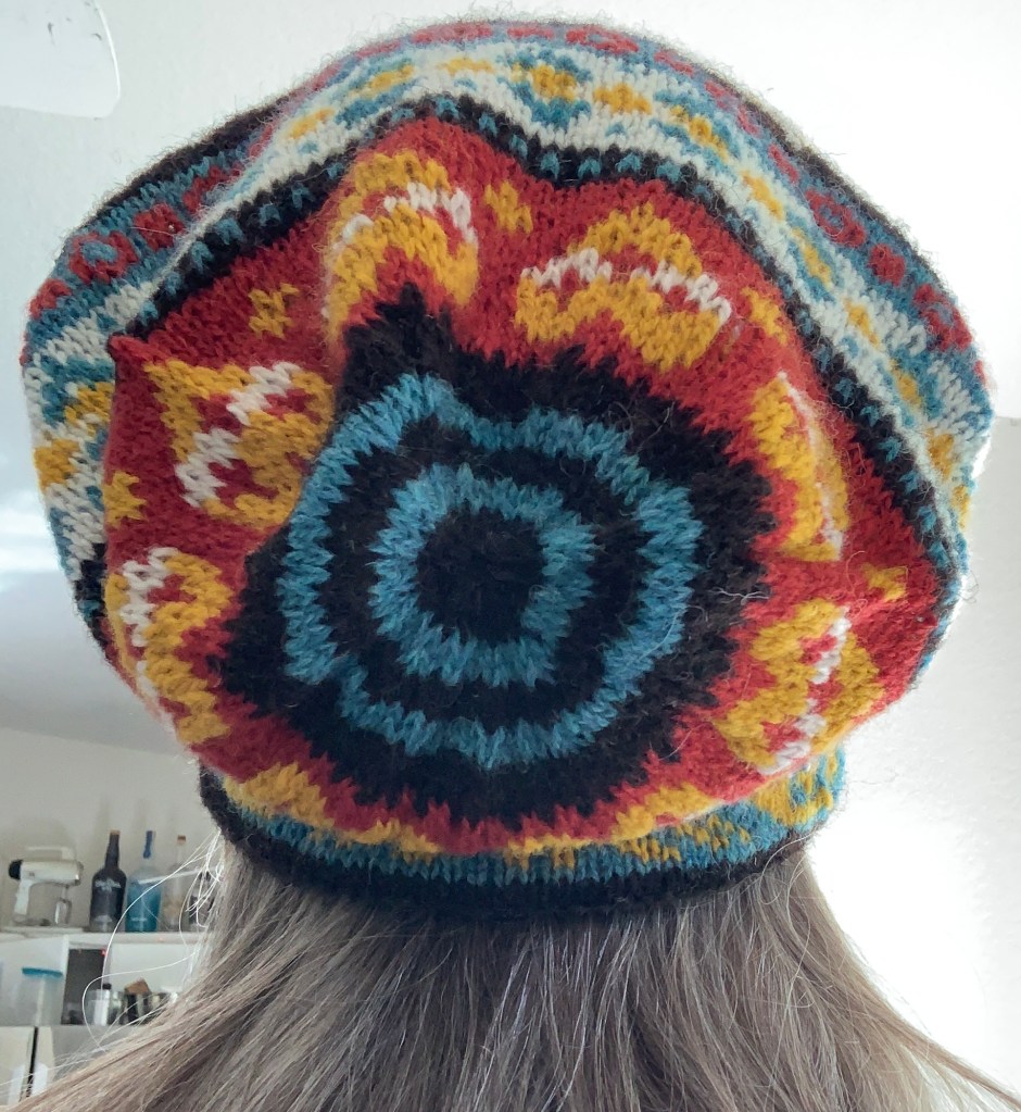 Fishermans kep fair isle hat