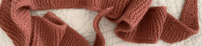 Lang cashmere yarn Sophie Scarf rosewood color