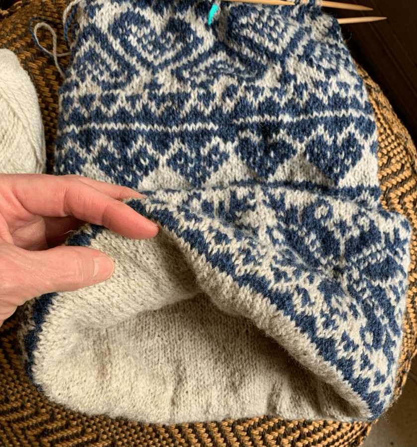 Doublemassa hat brim folded up