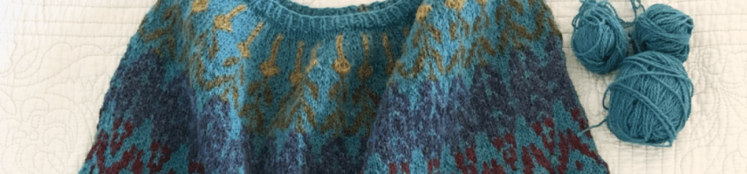 Solvi sweater finished