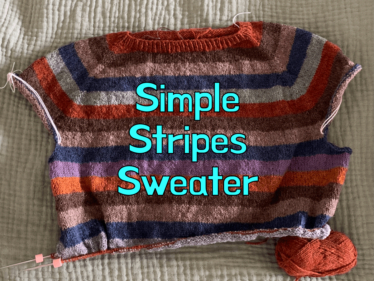 A Simple Sweater With&nbsp;Stripes