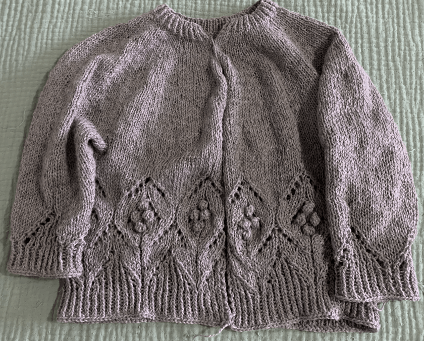 MCC Sweater before button bands