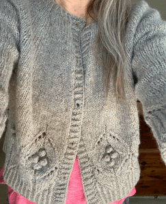 Wearing the Magnolia Chunky Cardigan